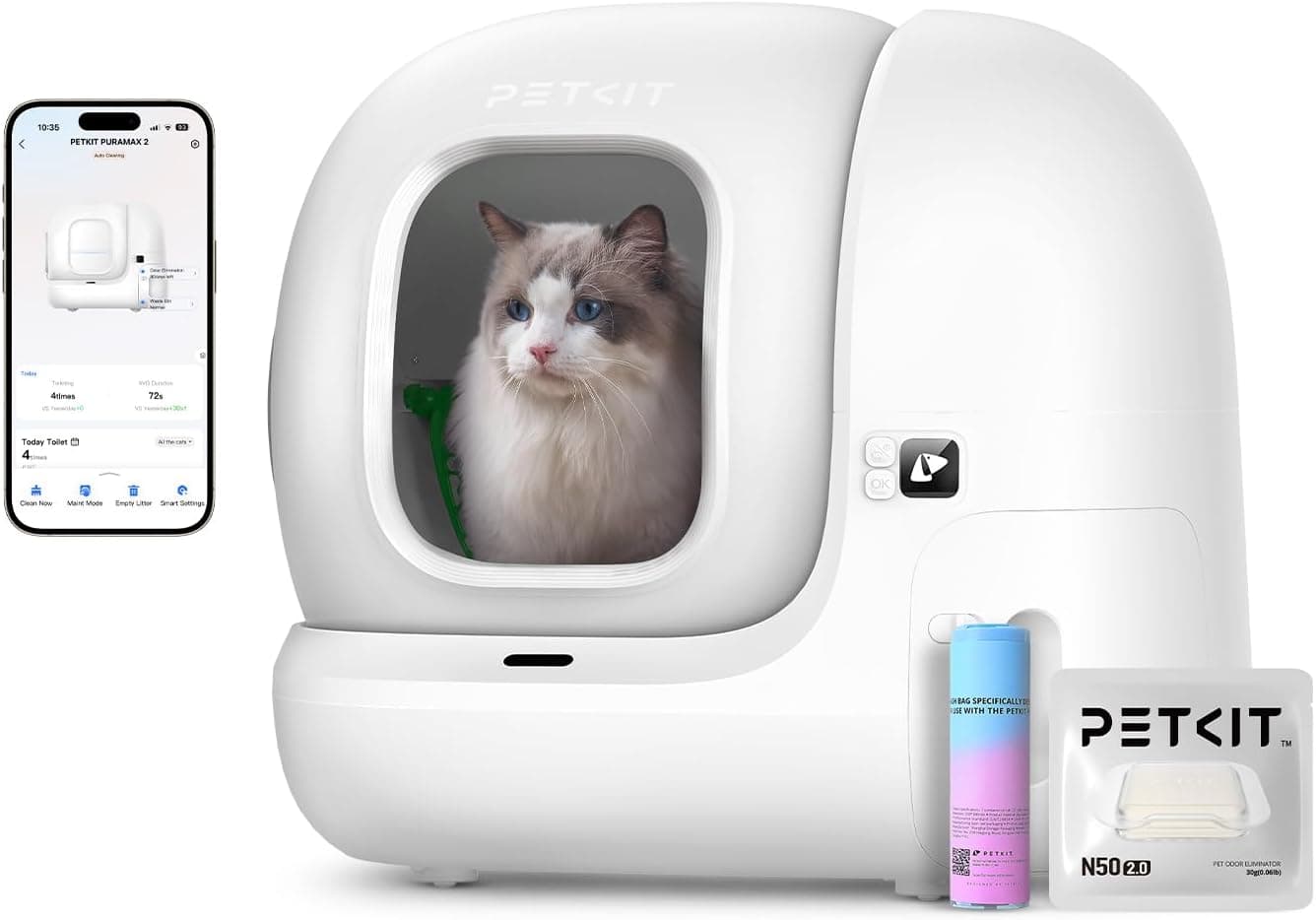 PetKit Pura Max 2 - Litière automatique pour chat