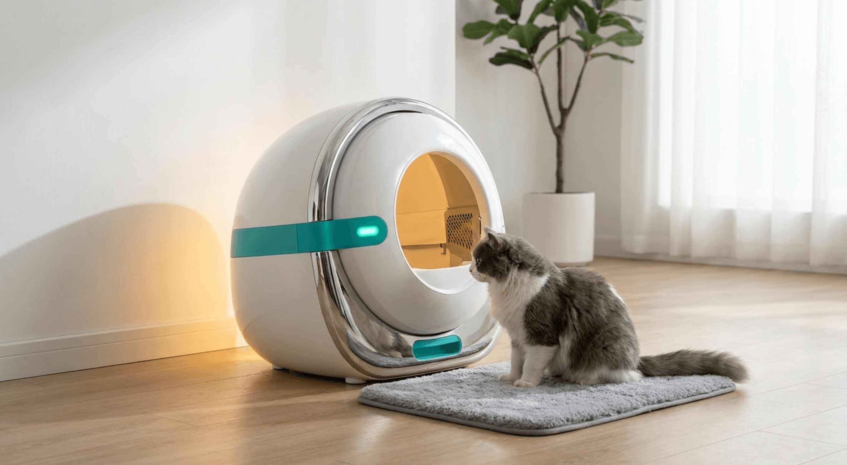 Comment habituer votre chat à une litière automatique ?