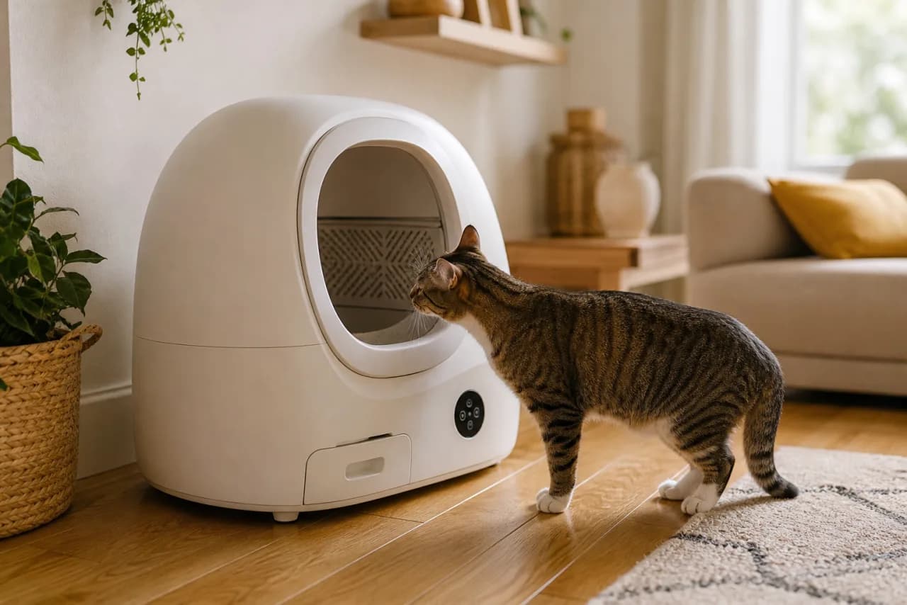 Comment habituer son chat à une litière automatique ?