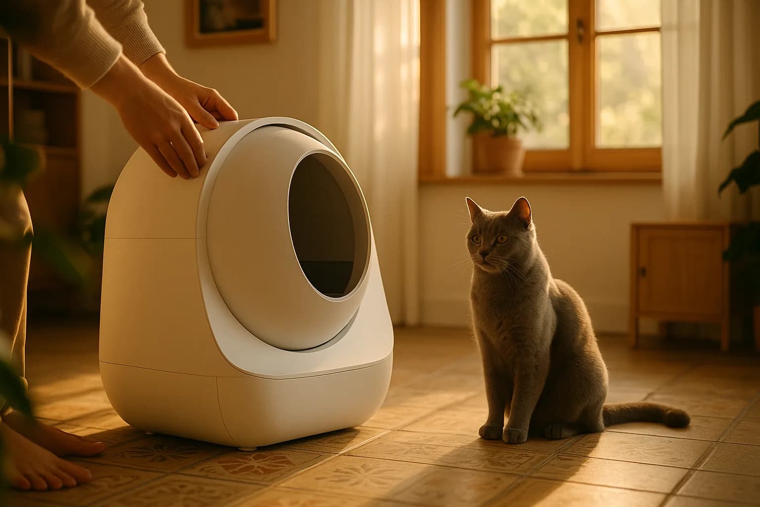 Comment bien choisir une litière automatique pour un chat senior ?