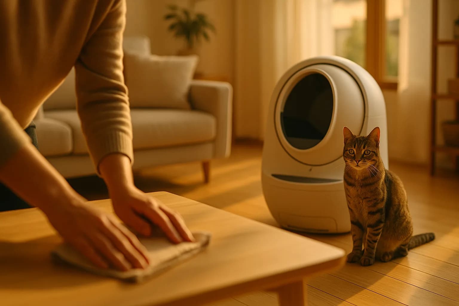 Comment choisir une litière automatique pour un chat en surpoids ?