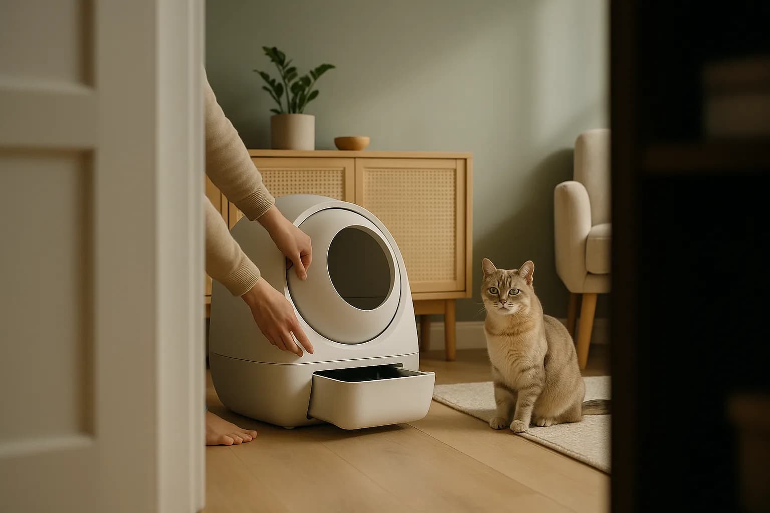 Litière automatique : comment choisir pour un chat avec un handicap ?
