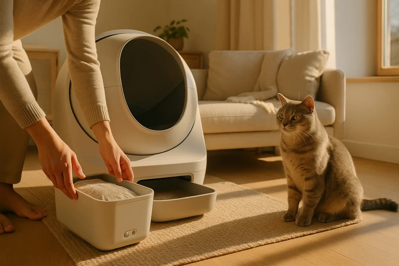 Quels sont les défis des litières automatiques pour les chats multiples ?