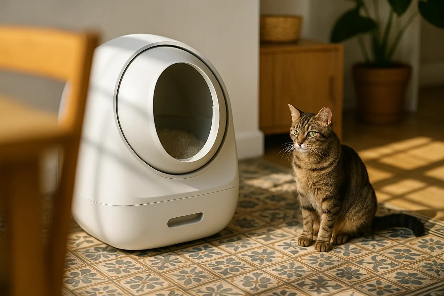 Comment les litières automatiques améliorent-elles le bien-être de votre chat ?