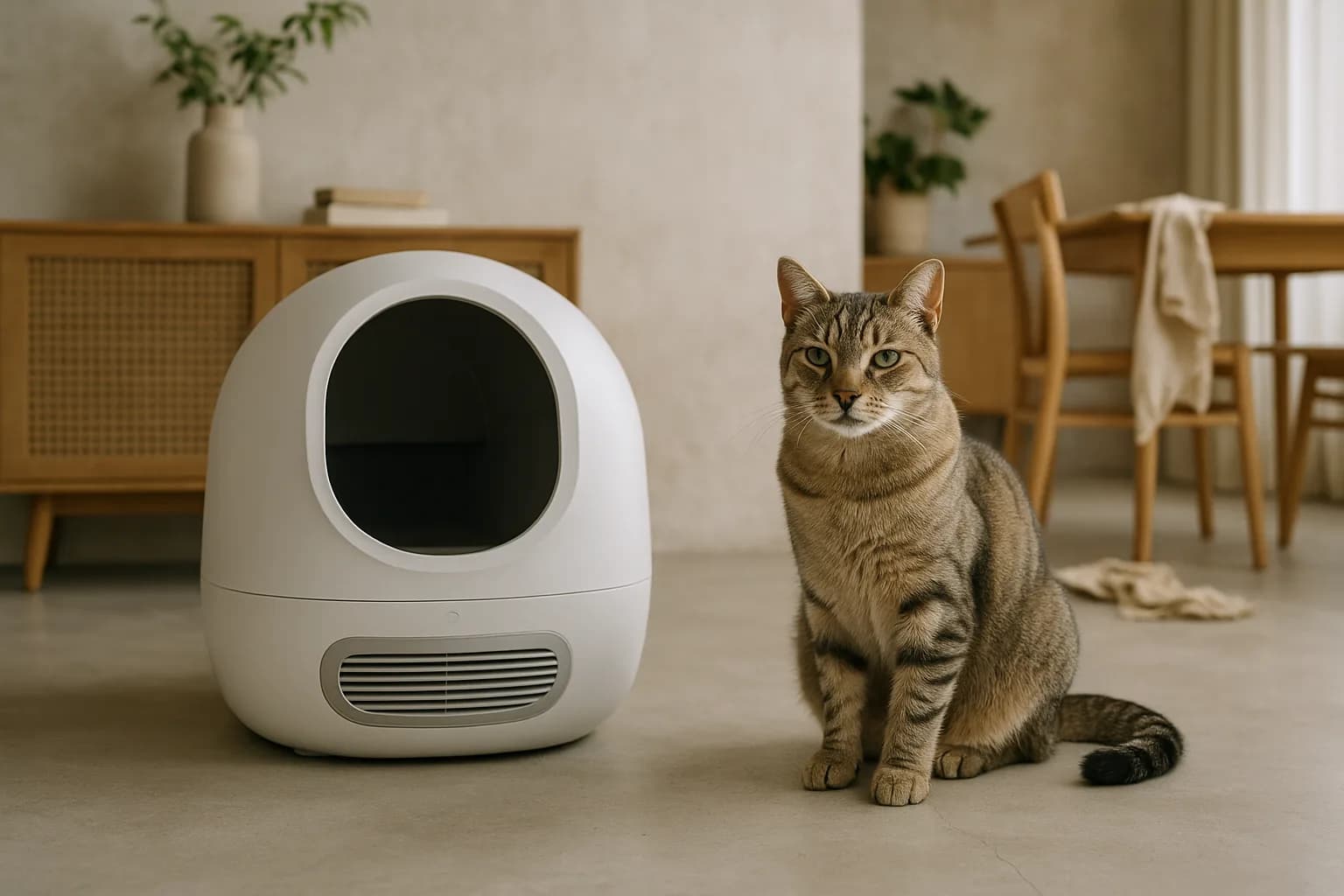 Les litières automatiques sont-elles adaptées aux chats diabétiques ?