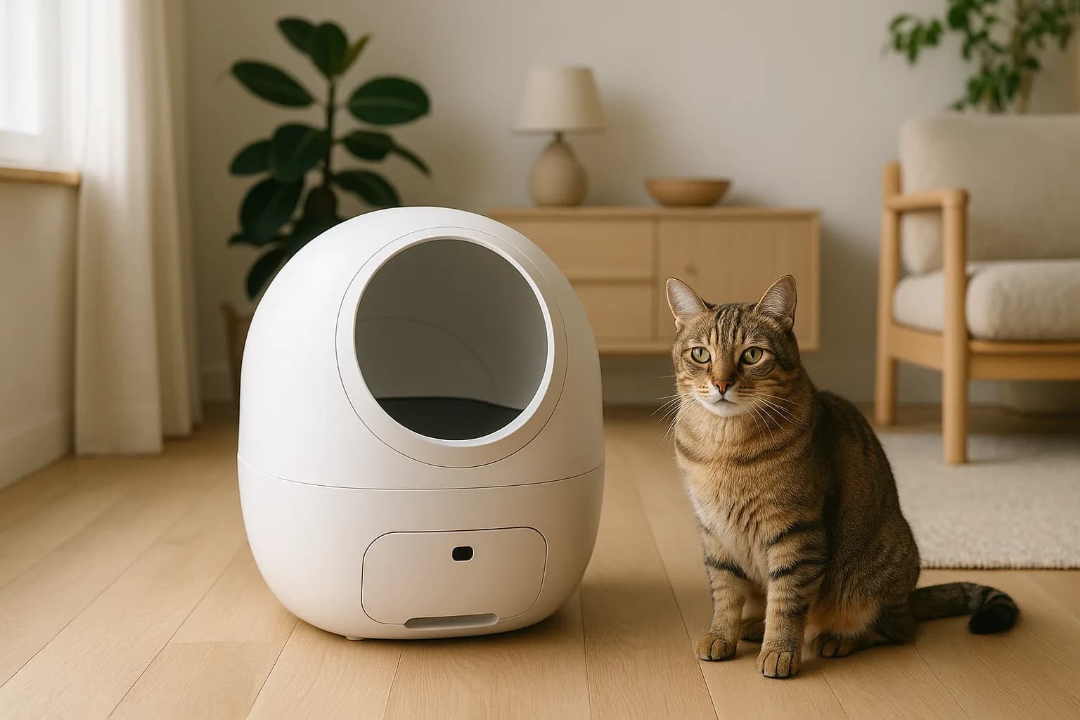 Comment les litières automatiques s'adaptent aux chats stressés ?