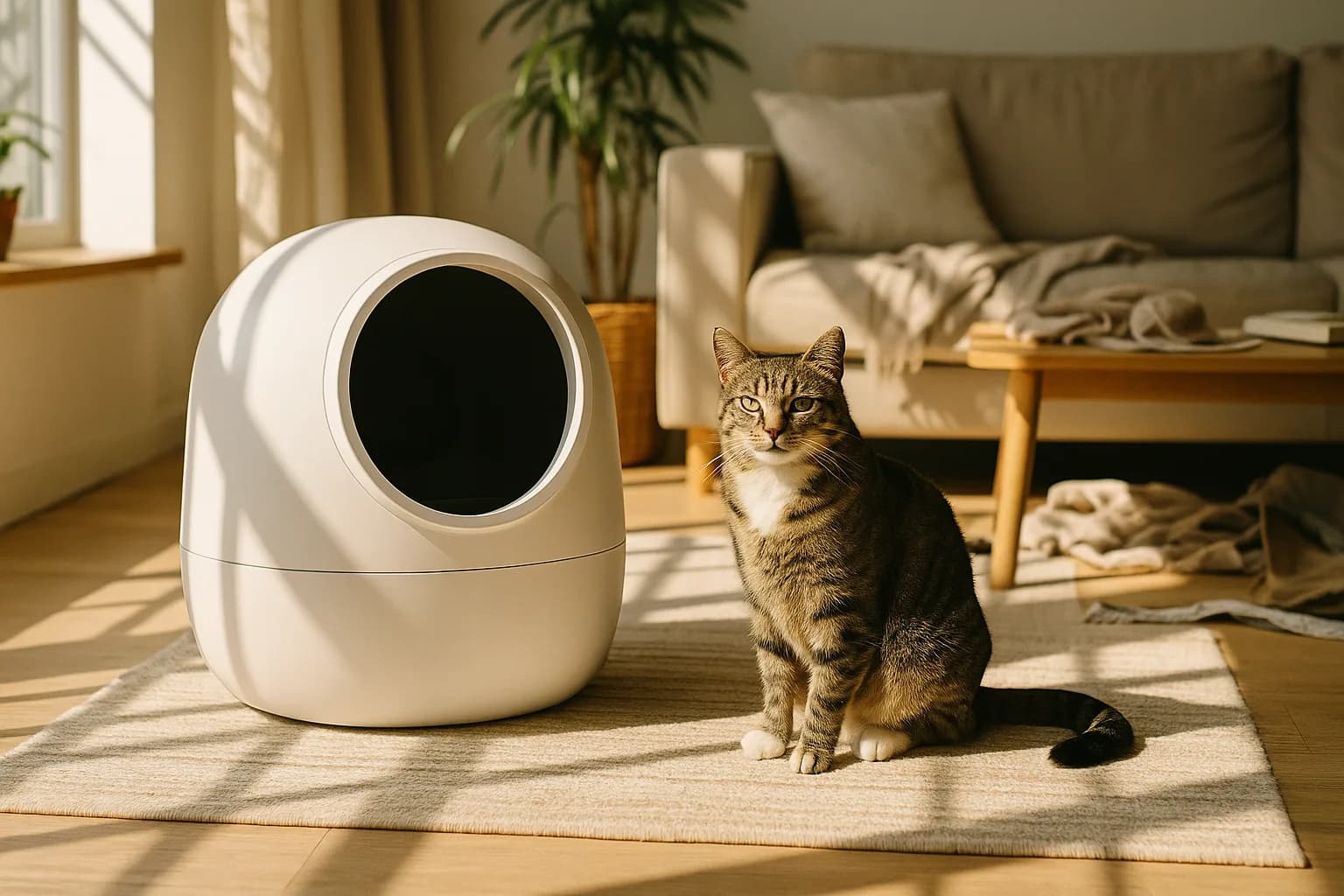 Comment les litières automatiques affectent-elles la santé de votre chat ?